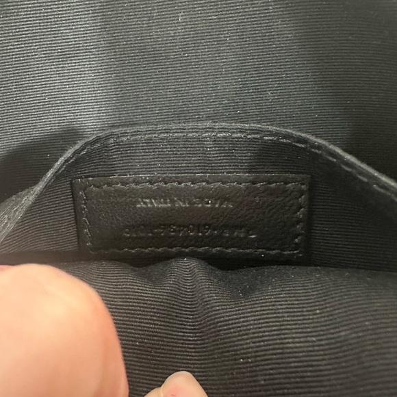 Saint Laurent Ivory Quilted Crossbody Bag - Picture 8 of 10